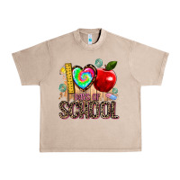 French Oak 100 days of school Urban Heavy Tee - AdoDesignShop