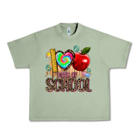 Oil Green 100 days of school Urban Heavy Tee - AdoDesignShop