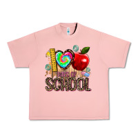 Salmon 100 days of school Urban Heavy Tee - AdoDesignShop