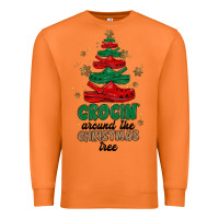 Carrot crocin around the christmas tree Premium Sweatshirt - MaliasSmallBusiness