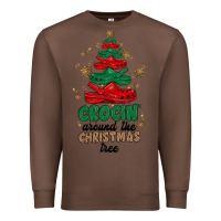 Chestnut crocin around the christmas tree Premium Sweatshirt - MaliasSmallBusiness