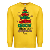 Lemon crocin around the christmas tree Premium Sweatshirt - MaliasSmallBusiness