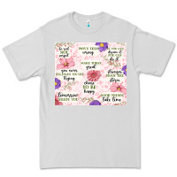 Dove Grey positive quotes Premium Tee - MaliasSmallBusiness