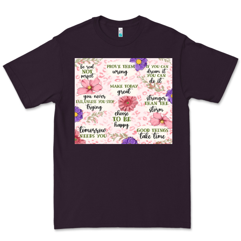 Positive Quotes Premium Tee by MaliasSmallBusiness | Teevron