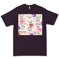 Plum positive quotes Premium Tee - MaliasSmallBusiness