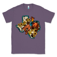Lavender rodeo sunflower texas map Classic Tee - JahusDesignShop