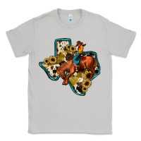 Moon Dust rodeo sunflower texas map Classic Tee - JahusDesignShop