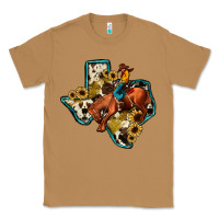 Toasted Coconut rodeo sunflower texas map Classic Tee - JahusDesignShop