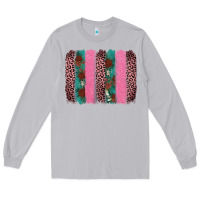 Moon Dust valentine's leopard brushstroke Long Sleeve Tee - AdoDesignShop