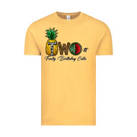 Vintage Mustard two fruity birthday cutie Vintage Tee - CowhideDigitalArt