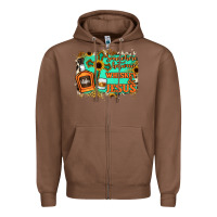 Chestnut Somewhere Between Whiskey and Jesus Zipper Hoodie - Jasminsmagicworld