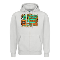 Dove Grey Somewhere Between Whiskey and Jesus Zipper Hoodie - Jasminsmagicworld