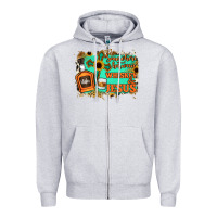 Heather Grey Somewhere Between Whiskey and Jesus Zipper Hoodie - Jasminsmagicworld