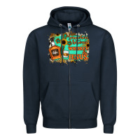 Navy Somewhere Between Whiskey and Jesus Zipper Hoodie - Jasminsmagicworld