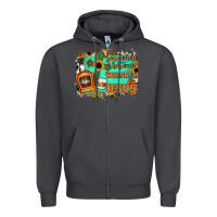 Smoke Somewhere Between Whiskey and Jesus Zipper Hoodie - Jasminsmagicworld
