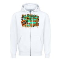 White Somewhere Between Whiskey and Jesus Zipper Hoodie - Jasminsmagicworld