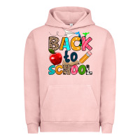 Pigment Salmon back to school Urban Hoodie - texasbilliewilder