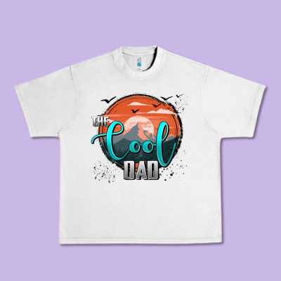 The Cool Dad Urban Heavy Tee Designed By Adodesignshop