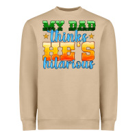 Mushroom my dad thinks he is hilarious Heavyweight Sweatshirt - HRA Design Shop