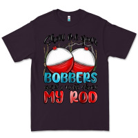 Plum show me your bobbers and i will show my rod Premium Tee - MaliasSmallBusiness