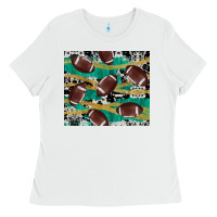 White western football Ladies Tee - AdoDesignShop