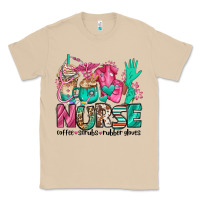 Mushroom nurse coffee scrubs rubber gloves Classic Tee - Jasminsmagicworld
