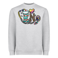 Heather Grey Rn Heavyweight Sweatshirt - CowhideDigitalArt