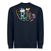 Navy Rn Heavyweight Sweatshirt - CowhideDigitalArt