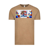 Vintage Coffee floral 4th of july crew license plate Vintage Tee - HRA Design Shop