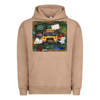 Pigment Burro school bus back to school Urban Hoodie - texasbilliewilder