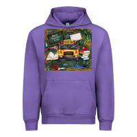 Tulip school bus back to school Urban Hoodie - texasbilliewilder