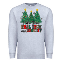 Heather Grey i like they real thick and sprucey Premium Sweatshirt - MaliasSmallBusiness