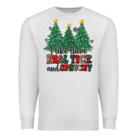 Oatmeal Heather i like they real thick and sprucey Premium Sweatshirt - MaliasSmallBusiness