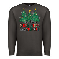 Smoke i like they real thick and sprucey Premium Sweatshirt - MaliasSmallBusiness