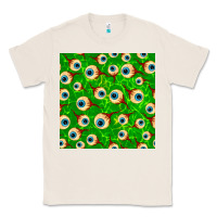Natural halloween eye balls seamless pattern Classic Tee - BundleAndBundleShop