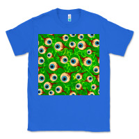 True Royal halloween eye balls seamless pattern Classic Tee - BundleAndBundleShop