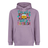 Lavender ive got a bus full of valentine Heavyweight Hoodie - NancyCooperArtShop