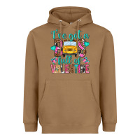 Toasted Coconut ive got a bus full of valentine Heavyweight Hoodie - NancyCooperArtShop