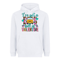 White ive got a bus full of valentine Heavyweight Hoodie - NancyCooperArtShop