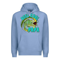 Colony Blue reel cool papa Premium Hoodie - Jasminsmagicworld