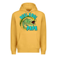 Mustard reel cool papa Premium Hoodie - Jasminsmagicworld