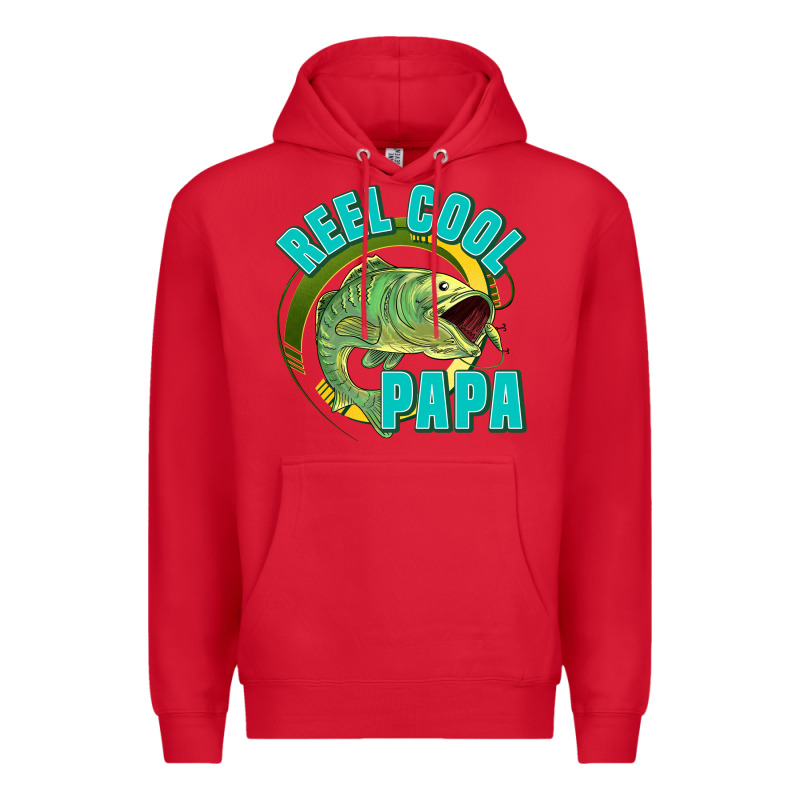Reel Cool Papa Premium Hoodie by Jasminsmagicworld | Teevron