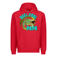 Red reel cool papa Premium Hoodie - Jasminsmagicworld