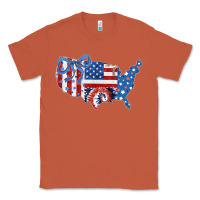 Copper America map Classic Tee - CowhideDigitalArt