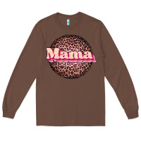 Chestnut mama leopard Long Sleeve Tee - JahusDesignShop