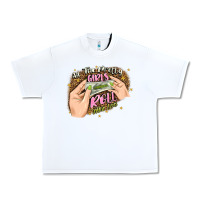 White all the pretty girls roll like this Urban Heavy Tee - JahusDesignShop