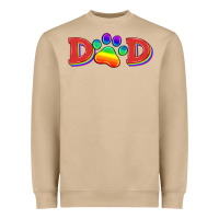 Mushroom lgbtq dad and paw Heavyweight Sweatshirt - HRA Design Shop