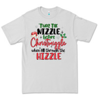 Dove Grey twas the nizzle  before christmizzle Premium Tee - MaliasSmallBusiness