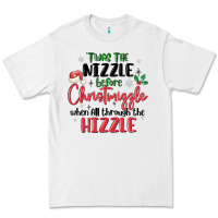 White twas the nizzle  before christmizzle Premium Tee - MaliasSmallBusiness