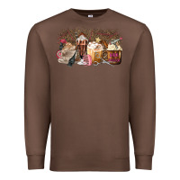 Chestnut Hair Dresser Coffee Cups Premium Sweatshirt - MaliasSmallBusiness